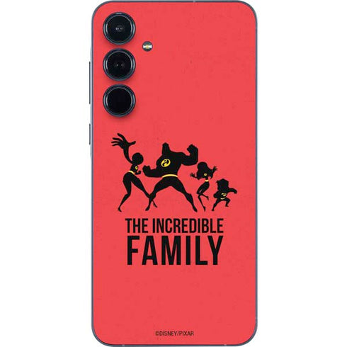 Disney The Incredibles Family Sillhouette Galaxy A35 5G Skin